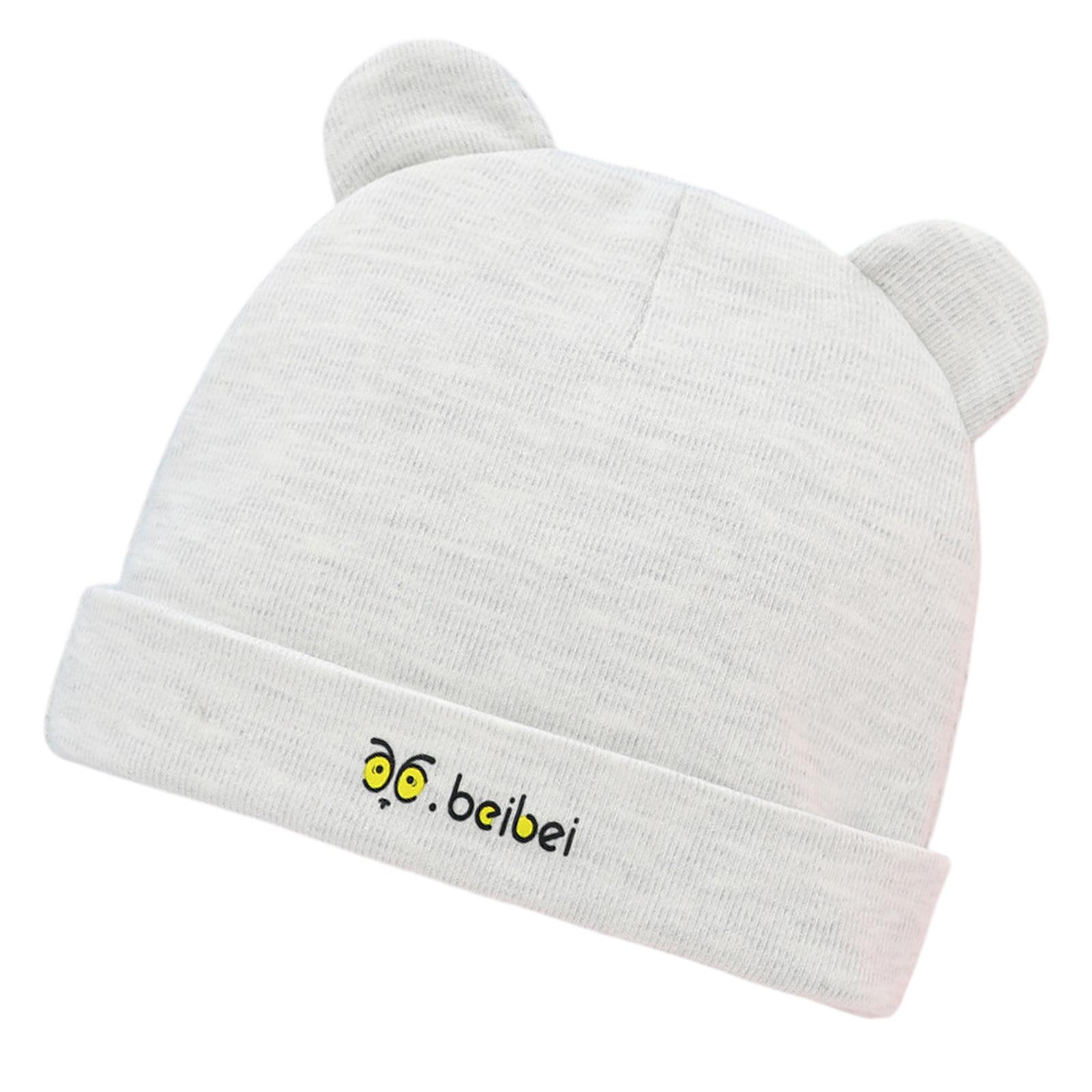 Мягкая и дышащая шапочка для плода из хлопка с медвежьими ушками для новорожденных, эластичная шапочка, милый чепчик для младенцев от 0 до 6 месяцев серый
Мягкая и дышащая шапочка для плода из хлопка с медвежьими ушками для новорожденных, эластичная шапочка, милый чепчик для младенцев от 0 до 6 месяцев серый