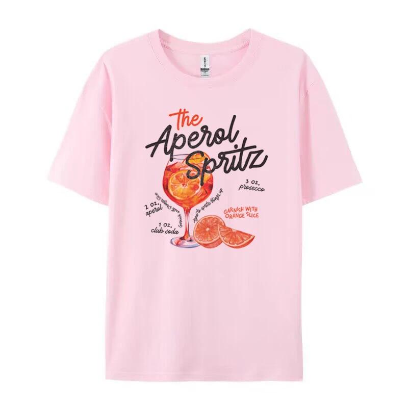 Aperol Spritz Retro Cocktail Graphic Tees Women Cute Alcohol Drink T Shirt Loose Cotton Printed TShirts Unisex Vintage Top Gift 4XL
Aperol Spritz Retro Cocktail Graphic Tees Women Cute Alcohol Drink T Shirt Loose Cotton Printed TShirts Unisex Vintage Top Gift 4XL