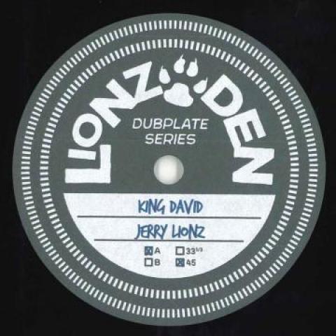 10inch Record JERRY LIONZ - King David / King Dub LZDDS1007 Lionz Den 2020 UK Reggae, Ska & Dub
10inch Record JERRY LIONZ - King David / King Dub LZDDS1007 Lionz Den 2020 UK Reggae, Ska & Dub