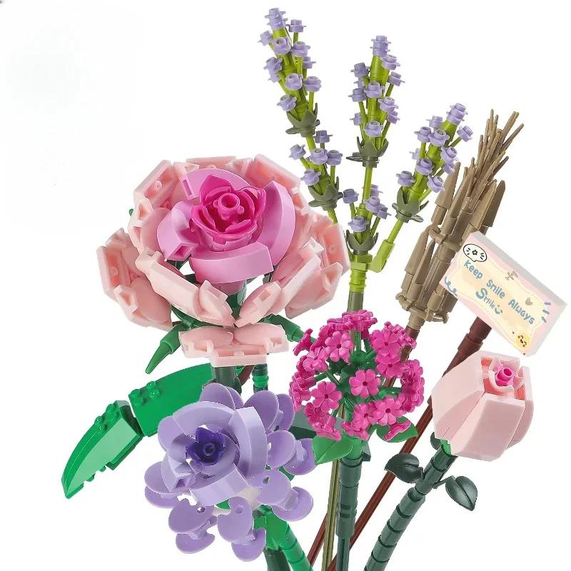 MINISO Милый розовый конструктор 10342 Букет цветов Растение Домашний декор Сборные кубики Детские игрушки День святого Валентина Девочкам Ги
MINISO Милый розовый конструктор 10342 Букет цветов Растение Домашний декор Сборные кубики Детские игрушки День святого Валентина Девочкам Ги