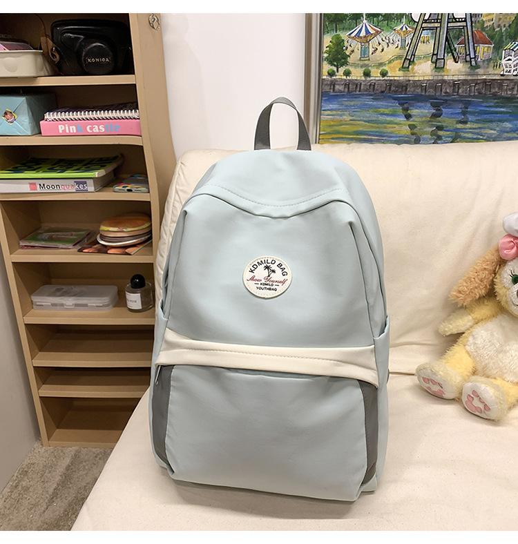 Простой и Универсальный Рюкзак Большой Вместимости Женский для Учениц Средней Школы Школьные Рюкзаки Новые Дорожные Женские Рюкзаки .