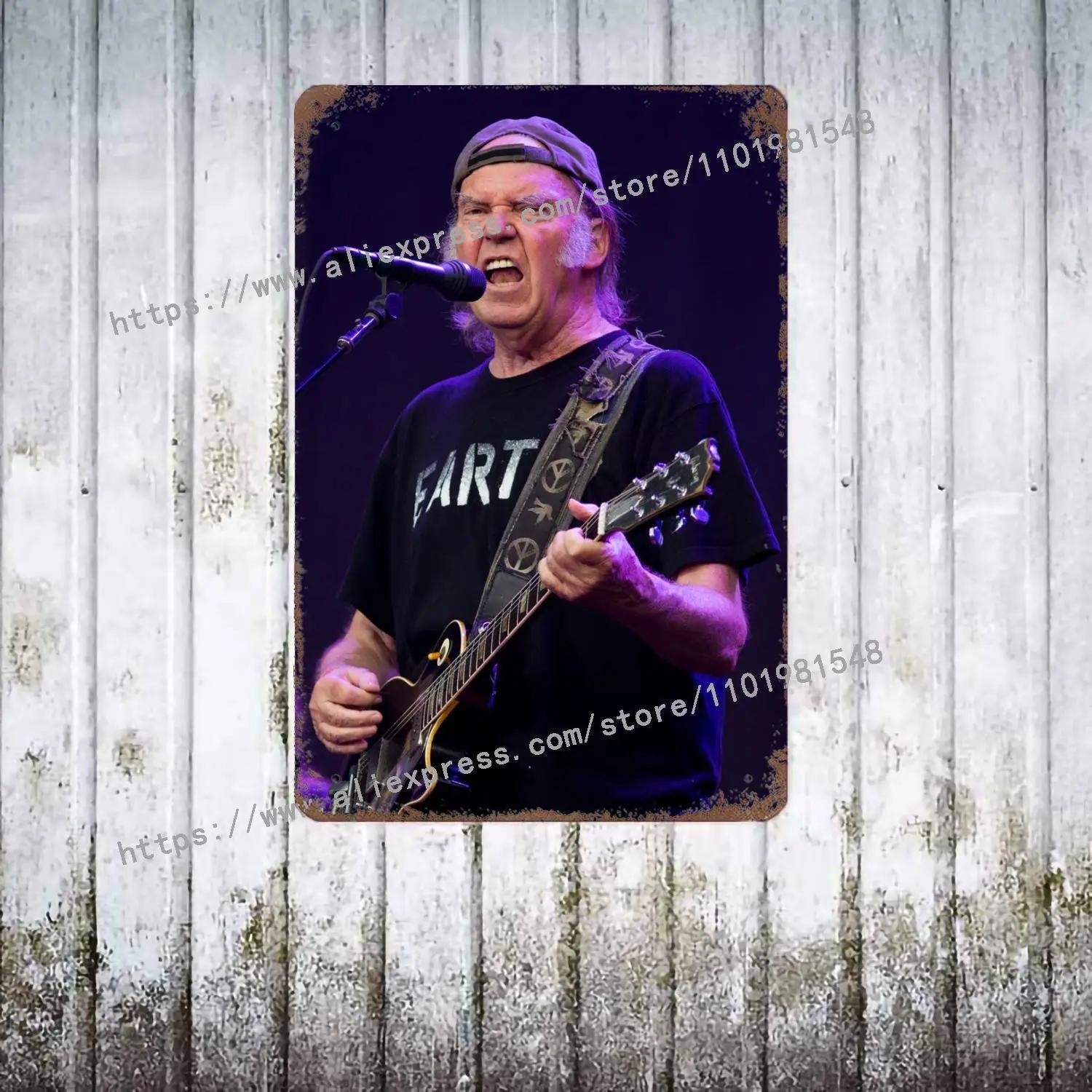 Neil Young Singers metal Decor Poster Vintage Tin Sign Metal Sign Decorative Plaque for Pub Bar Man Cave Club Wall Decoration 20x30cm(7.8x11.8inch)
Neil Young Singers metal Decor Poster Vintage Tin Sign Metal Sign Decorative Plaque for Pub Bar Man Cave Club Wall Decoration 20x30cm(7.8x11.8inch)