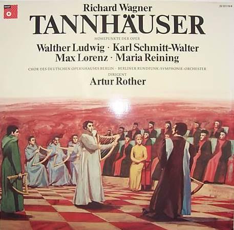 LP Record RICHARD WAGNER ARTUR ROTHER Tannhuser Hhepunkte Der Romanti 22221199 BASF 1974 Germany Classical Used
LP Record RICHARD WAGNER ARTUR ROTHER Tannhuser Hhepunkte Der Romanti 22221199 BASF 1974 Germany Classical Used