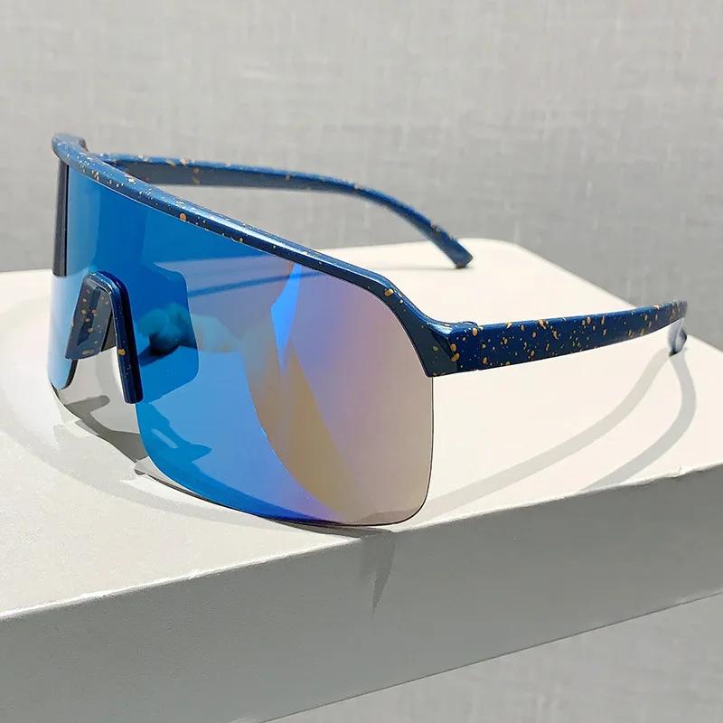Oversized Half Frame Sunglasses Women For Men Luxurious Brand Style Designer Vintage Sun Eyeglasses Punk Ski Windproof Outdoor Use Sport Goggles
Oversized Half Frame Sunglasses Women For Men Luxurious Brand Style Designer Vintage Sun Eyeglasses Punk Ski Windproof Outdoor Use Sport Goggles