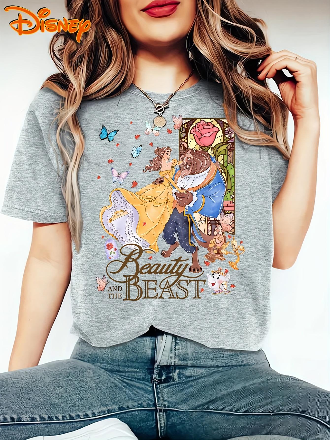 MINISO Disney Beauty and The Beast Belle Princess Dance TShirt Vintage Womens Tee Short Sleeve ONeck Casual Trendy Oversized 4XL
MINISO Disney Beauty and The Beast Belle Princess Dance TShirt Vintage Womens Tee Short Sleeve ONeck Casual Trendy Oversized 4XL