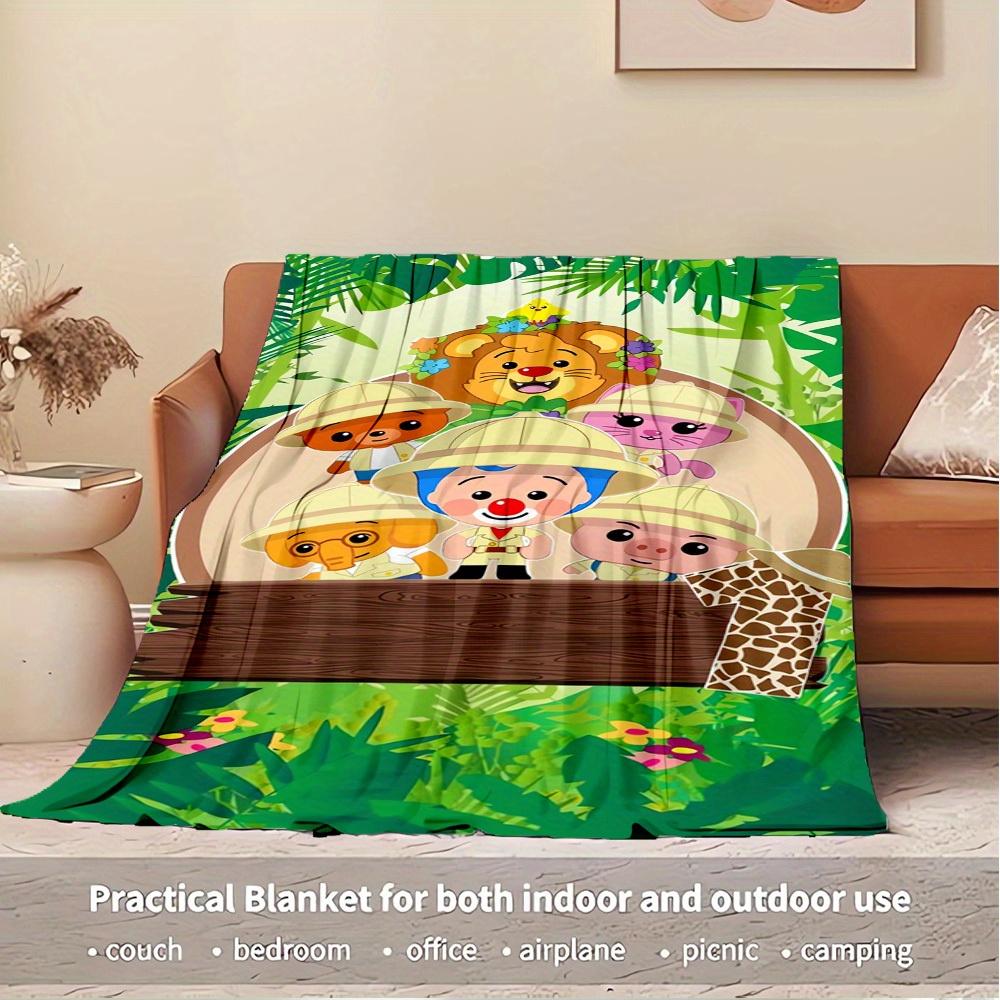1pc Jungle Adventure,Safari Friends,Plim Plim Digital Print Flannel Blanket - Contemporary Style, Suitable for All Seasons, Perfect for Home 150x180cm
1pc Jungle Adventure,Safari Friends,Plim Plim Digital Print Flannel Blanket - Contemporary Style, Suitable for All Seasons, Perfect for Home 150x180cm
