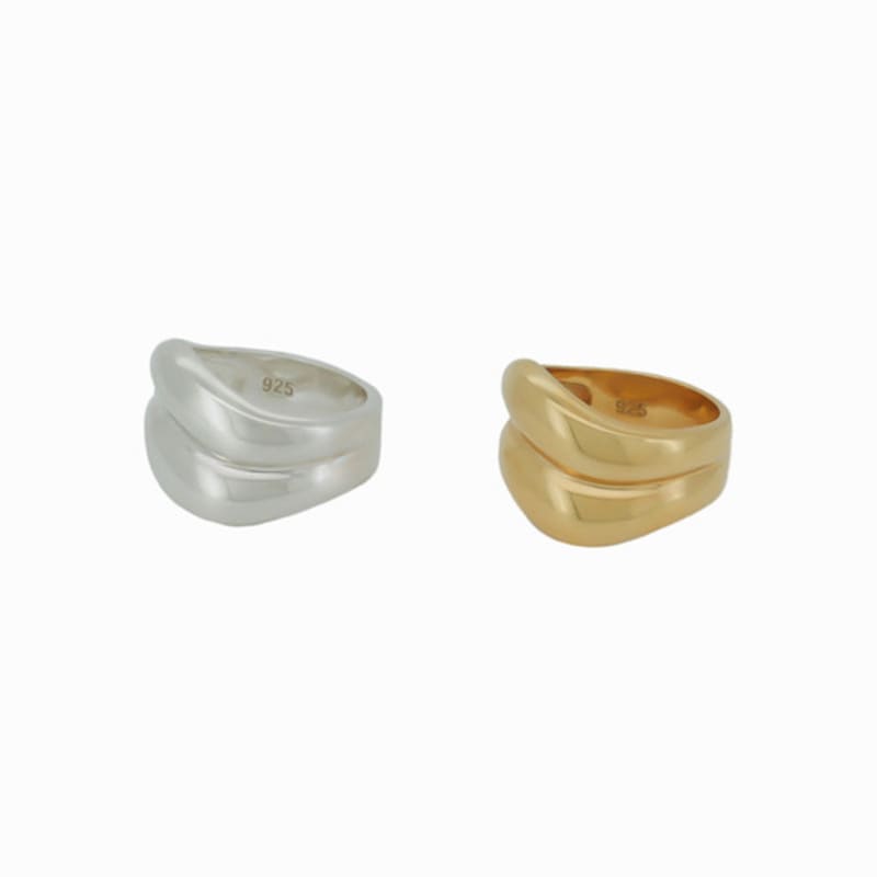 youngglow silver925 double wave ring (2color) gold
youngglow silver925 double wave ring (2color) gold