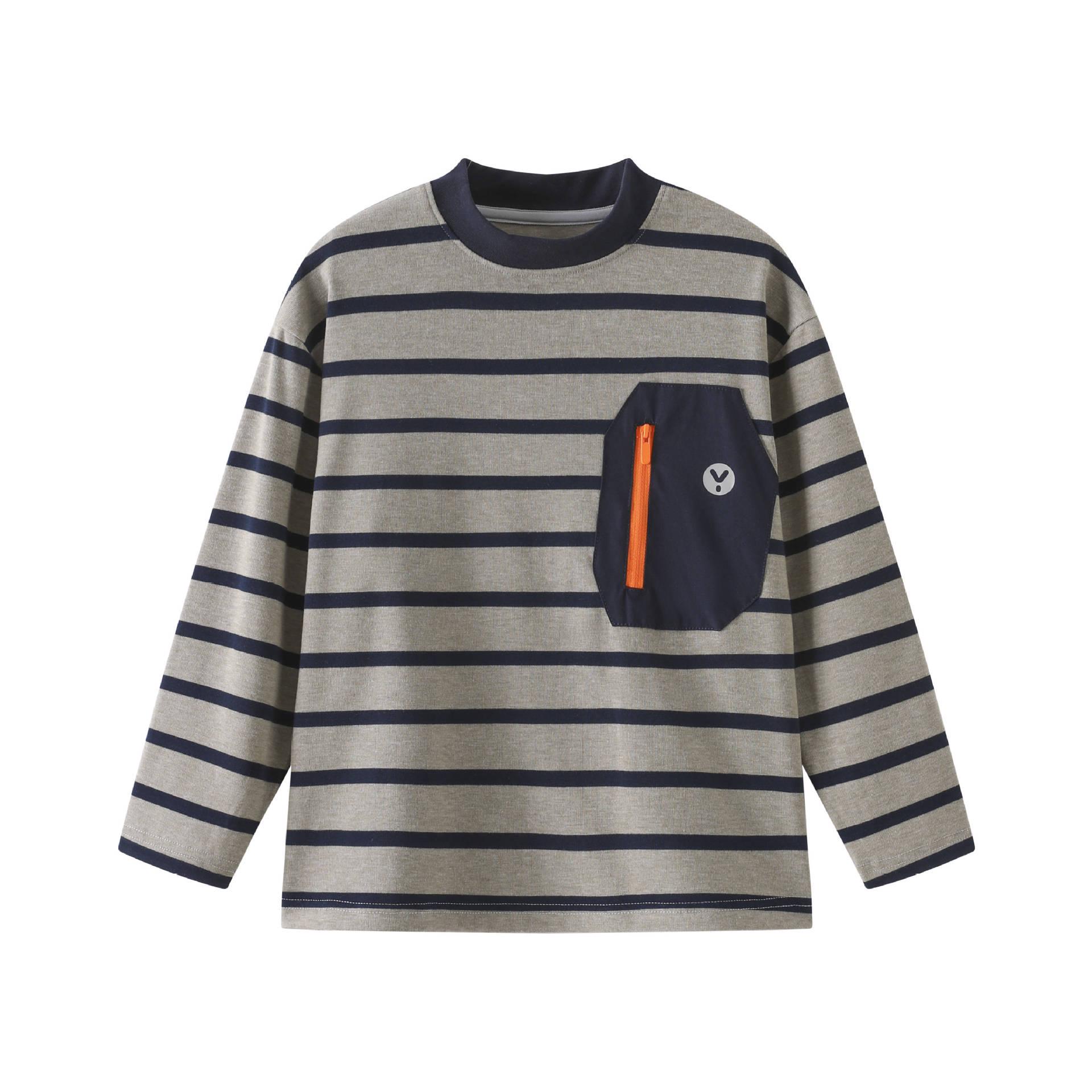 2025 Kids Striped Colorblock Long Sleeve Zipper T-Shirt - Soft and Skin-Friendly 130 серый/синий
2025 Kids Striped Colorblock Long Sleeve Zipper T-Shirt - Soft and Skin-Friendly 130 серый/синий