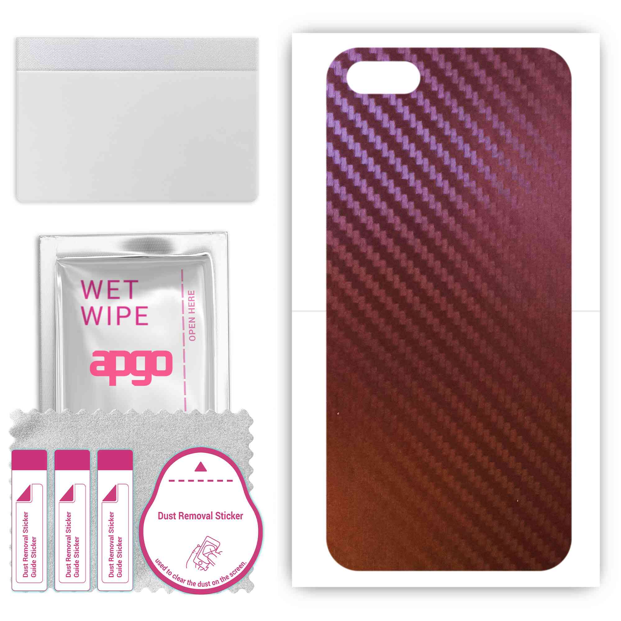 apgo skin sticker film foil vinyl for the BACK compatible with Huawei Y5 lite (2018), scratch-resistant, easy to install - Carbon Chameleon CAKA5
apgo skin sticker film foil vinyl for the BACK compatible with Huawei Y5 lite (2018), scratch-resistant, easy to install - Carbon Chameleon CAKA5