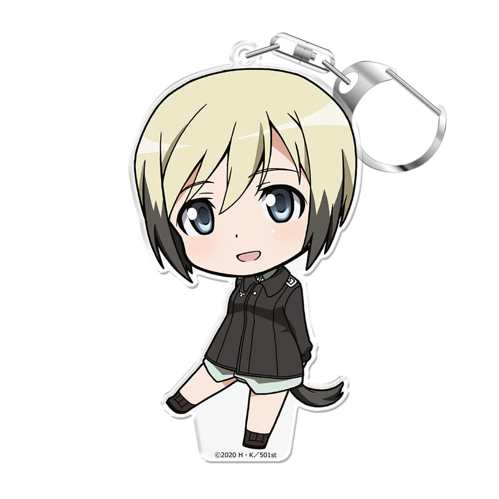 501st Joint Fighter Wing Strike Witches ROAD to BERLIN Puni Keychain Erica Hartmann Colle! (with Stand)
501st Joint Fighter Wing Strike Witches ROAD to BERLIN Puni Keychain Erica Hartmann Colle! (with Stand)