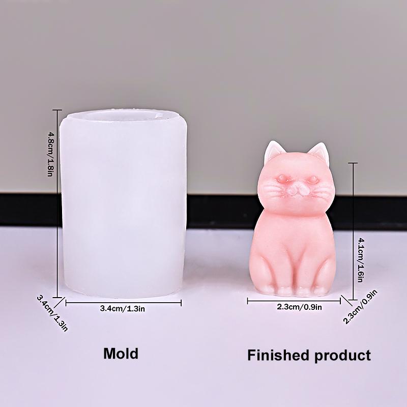 1 шт. Форма для мыла для создания скульптур в форме кошки, прочная форма для свечей, подарок ручной работы, форма для смолы для изготовления свечей ручной работы, многоразовая 4,6 см/9 см S
1 шт. Форма для мыла для создания скульптур в форме кошки, прочная форма для свечей, подарок ручной работы, форма для смолы для изготовления свечей ручной работы, многоразовая 4,6 см/9 см S