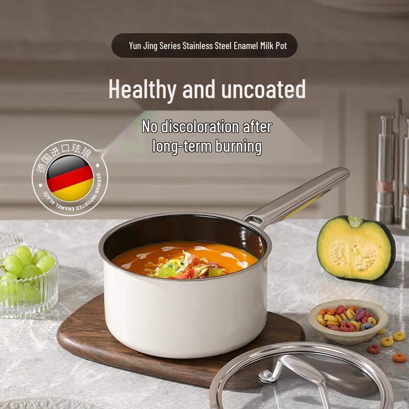 DESLON 18cm Enamel Non-stick Saucepan
DESLON 18cm Enamel Non-stick Saucepan