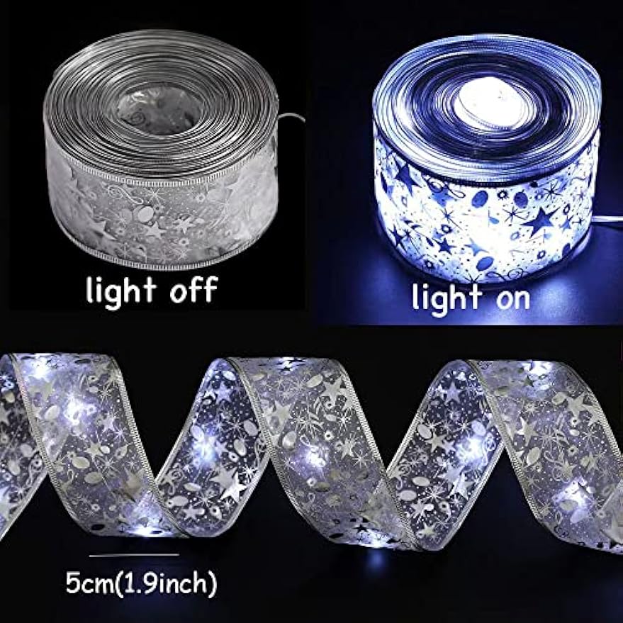 Рождественские елочные украшения Ленточные гирлянды 32 фута 100 светодиодных гирлянд на батарейках из медной проволоки с бантами Огни для рождественского новогоднего декора серебряный
Рождественские елочные украшения Ленточные гирлянды 32 фута 100 светодиодных гирлянд на батарейках из медной проволоки с бантами Огни для рождественского новогоднего декора серебряный