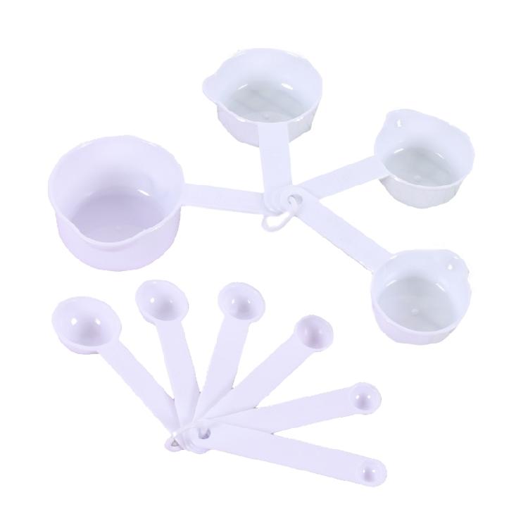 10Pcs Measuring Spoons and Cups Set for Cooking and Baking Kitchen Baking Cooking Baking Tool for Liquids Solids 1 білий
10Pcs Measuring Spoons and Cups Set for Cooking and Baking Kitchen Baking Cooking Baking Tool for Liquids Solids 1 білий