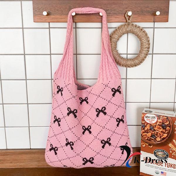 В язана сумка для бродяг із сіткою та стрічкою, 3 кольори чорний
В язана сумка для бродяг із сіткою та стрічкою, 3 кольори чорний