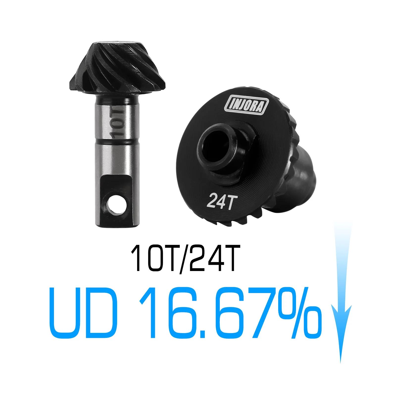 INJORA Steel Alloy Overdrive Underdrive Helical Axle Gear Set for 1/18 RC Crawler Car TRX4M TRX-4M Upgrade Accessories
INJORA Steel Alloy Overdrive Underdrive Helical Axle Gear Set for 1/18 RC Crawler Car TRX4M TRX-4M Upgrade Accessories