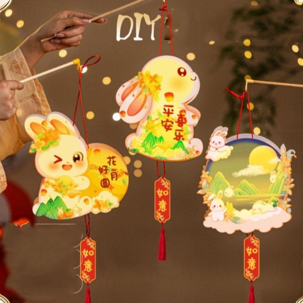 Glowing Rabbit Lanterns Luminous Lantern DIY Material Package Mid-Autumn Festival Style C
Glowing Rabbit Lanterns Luminous Lantern DIY Material Package Mid-Autumn Festival Style C
