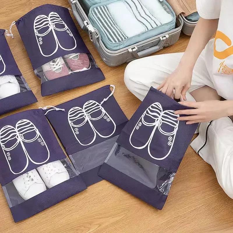 1 Pc Non-woven Shoes Bag Waterproof Dustproof Travel Bag Portable Tote Drawstring Bag for Shoes Storage Shoes Organizer New Women 36x26.5cm
1 Pc Non-woven Shoes Bag Waterproof Dustproof Travel Bag Portable Tote Drawstring Bag for Shoes Storage Shoes Organizer New Women 36x26.5cm