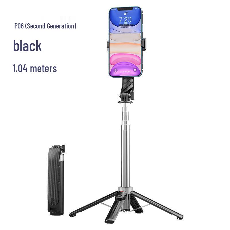 P07 Bluetooth Selfie Stick Tripod with Four-Legged Stability, 1.05m Height, Fill Light, and P06 Bracket for Floor Live Broadcast
P07 Bluetooth Selfie Stick Tripod with Four-Legged Stability, 1.05m Height, Fill Light, and P06 Bracket for Floor Live Broadcast