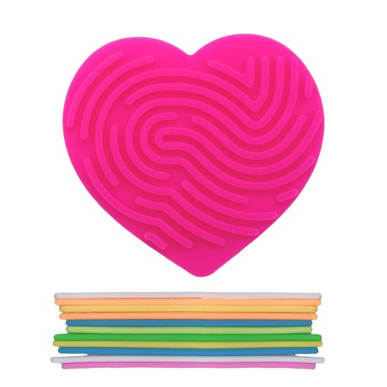 Сенсорная доска для занятий в форме сердца Love Heart, силиконовая полоска для снятия стресса, игрушка для развития мелкой моторики, для детей и взрослых, овальная образовательная бизи-доска A
Сенсорная доска для занятий в форме сердца Love Heart, силиконовая полоска для снятия стресса, игрушка для развития мелкой моторики, для детей и взрослых, овальная образовательная бизи-доска A