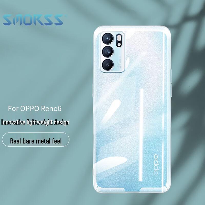 Smorss Transparent Protective Case for OPPO Reno6
Smorss Transparent Protective Case for OPPO Reno6
