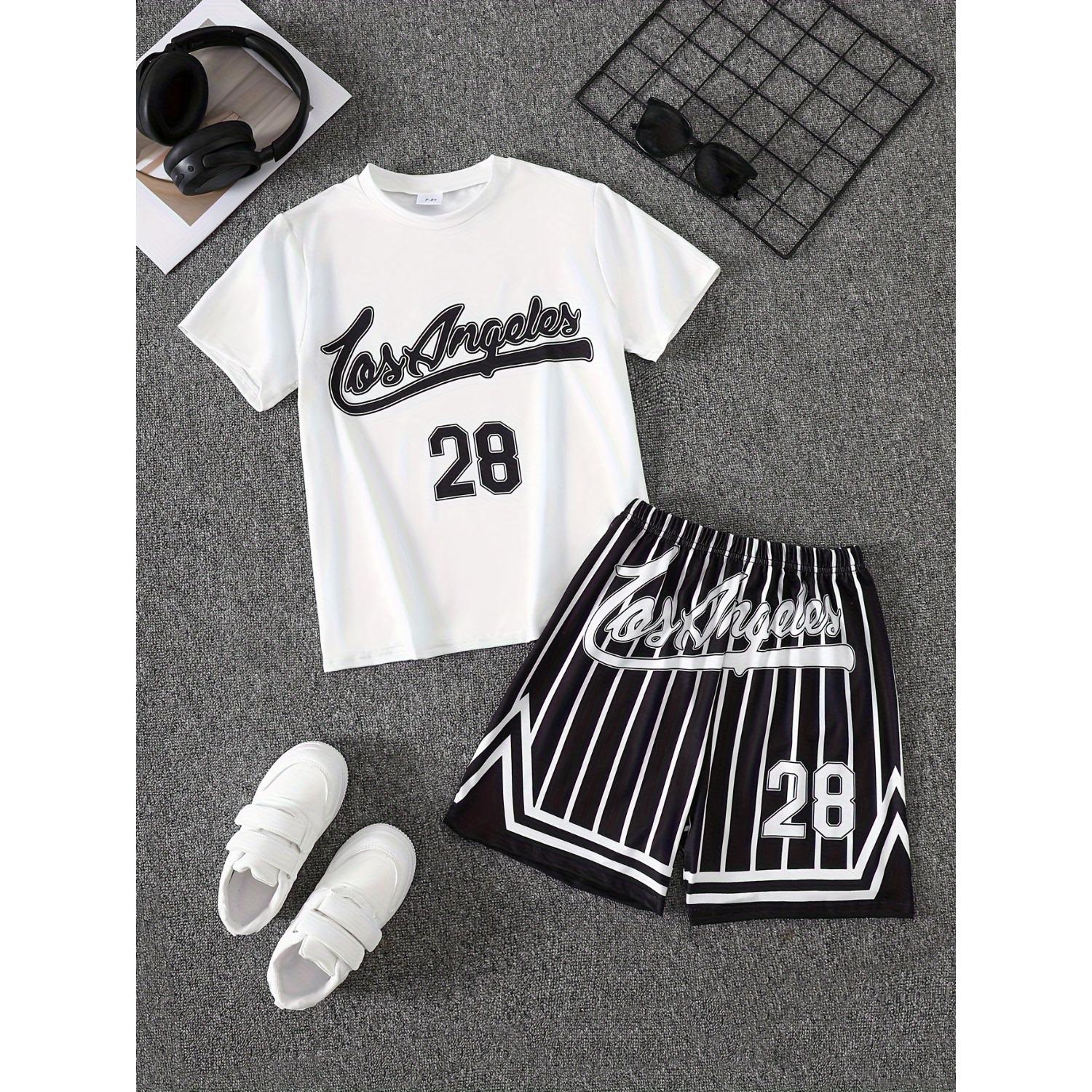 Boys summer set, short sleeved T-shirt+shorts set, 3D digital printed children s sports set 5-6 Years
Boys summer set, short sleeved T-shirt+shorts set, 3D digital printed children s sports set 5-6 Years