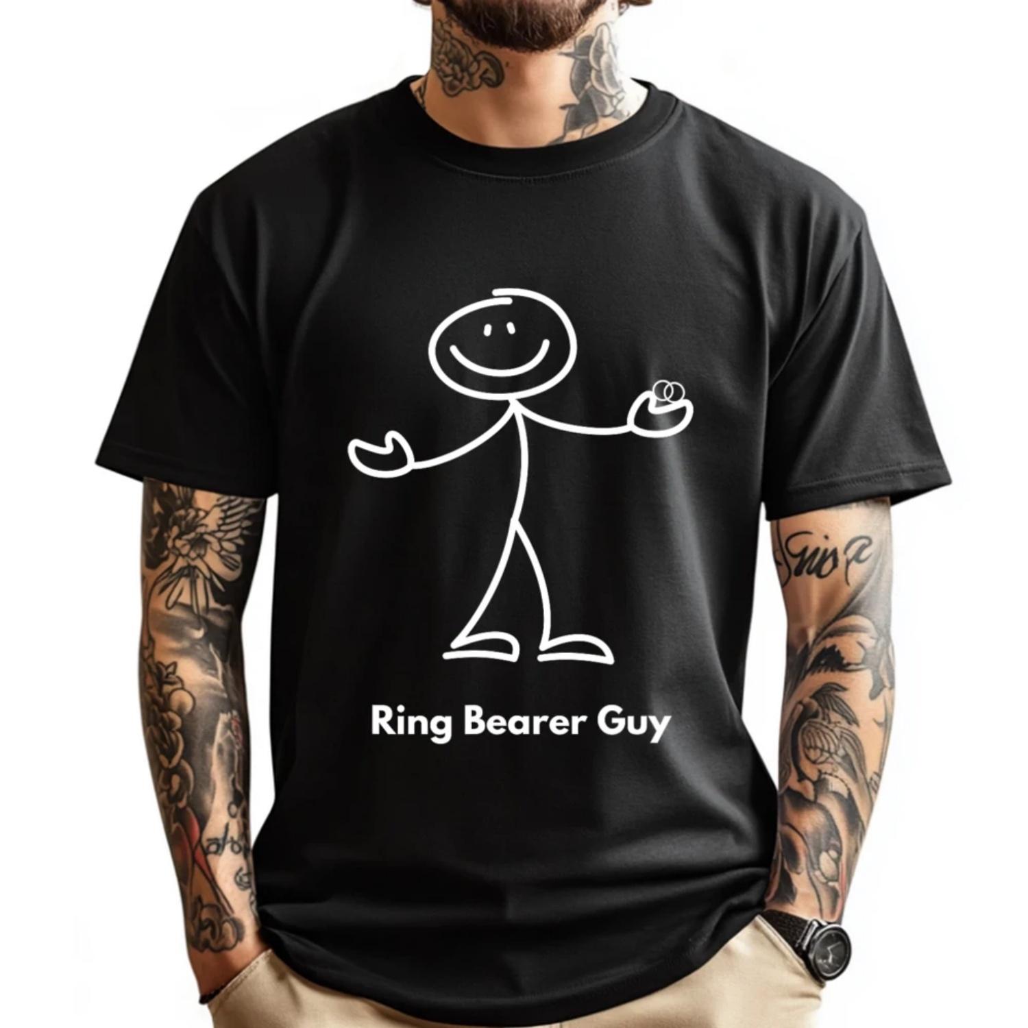 Ring Bearer Guy Ring Security Dude Wedding Party Graphic T Shirts 100% Cotton Free Shipping Clothes T Shirts Oversized S чёрный
Ring Bearer Guy Ring Security Dude Wedding Party Graphic T Shirts 100% Cotton Free Shipping Clothes T Shirts Oversized S чёрный