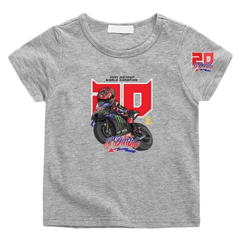 Fabio Quartararo 20 Anime Graphic T-shirt Fashion Tshirt 100% Cotton Short Sleeve Manga Tee-shirt High Street Boys/girls Tshirts 130cm
Fabio Quartararo 20 Anime Graphic T-shirt Fashion Tshirt 100% Cotton Short Sleeve Manga Tee-shirt High Street Boys/girls Tshirts 130cm