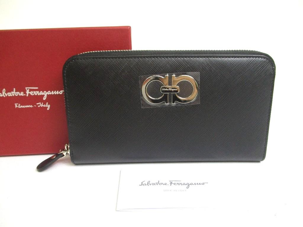 Authentic Salvatore Ferragamo Gancini Black Leather Silver H/W Round Zip Wallet #a683 Refurbished
Authentic Salvatore Ferragamo Gancini Black Leather Silver H/W Round Zip Wallet #a683 Refurbished