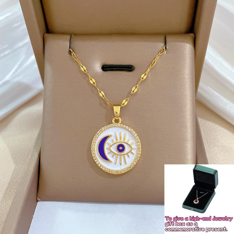 Round eyes light luxury cross-border banquet wedding necklace female Internet celebrity versatile collarbone chain
Round eyes light luxury cross-border banquet wedding necklace female Internet celebrity versatile collarbone chain
