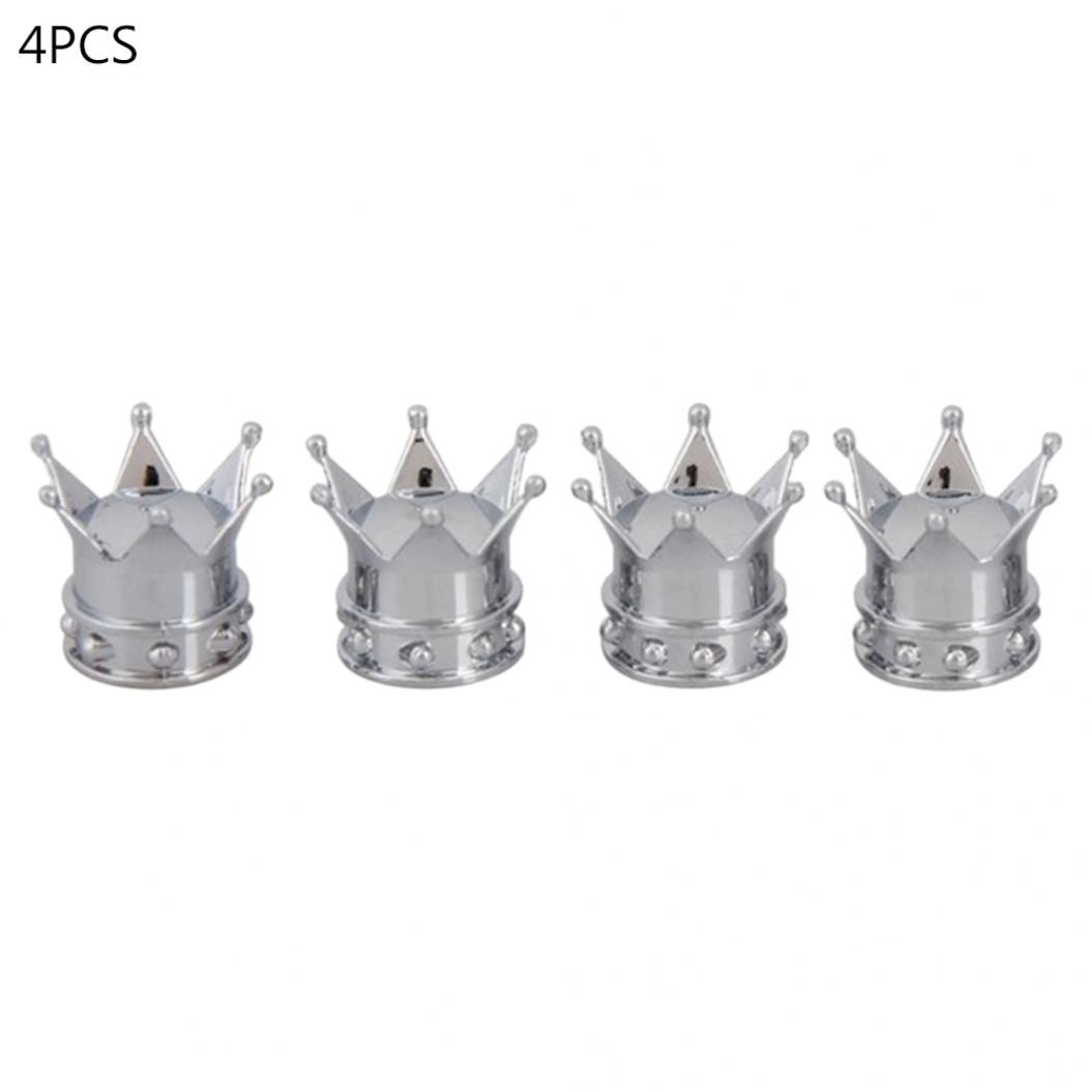4 шт. Корона универсальные автомобильные грузовые шины колеса воздушного клапана штока противопыльные колпачки серебряный
4 шт. Корона универсальные автомобильные грузовые шины колеса воздушного клапана штока противопыльные колпачки серебряный