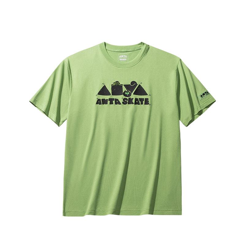 Anta Comfortable Breathable Round Neck Letter Short Sleeve T-Shirt Unisex Tops Starry-Green 172528115-3 M
Anta Comfortable Breathable Round Neck Letter Short Sleeve T-Shirt Unisex Tops Starry-Green 172528115-3 M