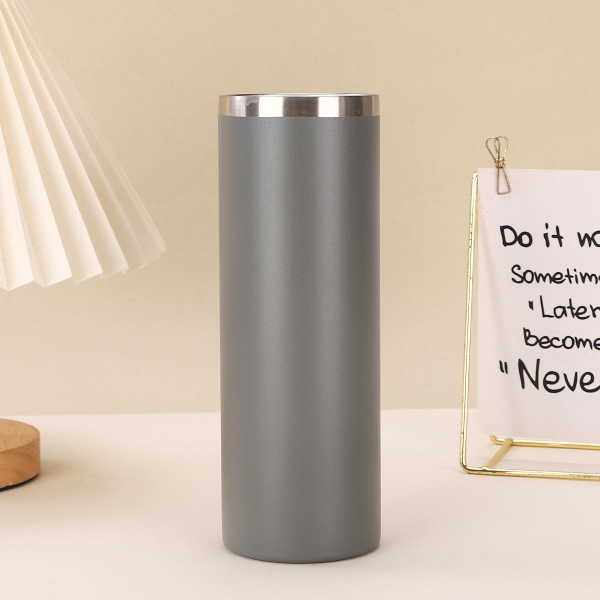 Straight Cup Stainless Straight Tube Vacuum Insulate Cup Big Cap Transparent Cover Cold Car Cup Durable Durable 20oz
Straight Cup Stainless Straight Tube Vacuum Insulate Cup Big Cap Transparent Cover Cold Car Cup Durable Durable 20oz