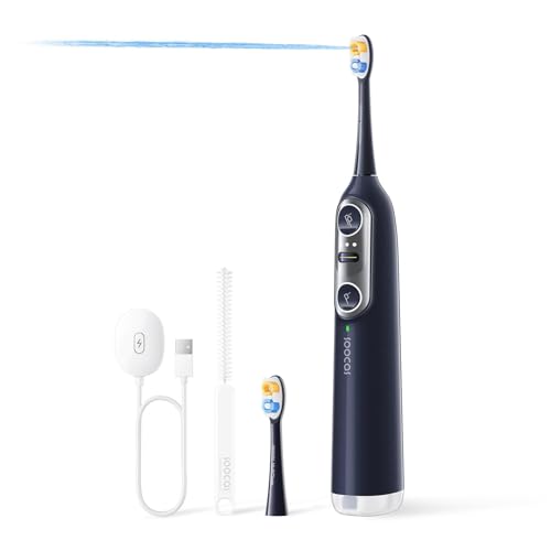 Soocas NEOS II Electric Toothbrush with Jet Washer, 2-in-1 Sonic Toothbrush, Oral Irrigator, Interdental Cleaning, 0.6mm Ultra-Fine Water Jet, 124 PSI
Soocas NEOS II Electric Toothbrush with Jet Washer, 2-in-1 Sonic Toothbrush, Oral Irrigator, Interdental Cleaning, 0.6mm Ultra-Fine Water Jet, 124 PSI
