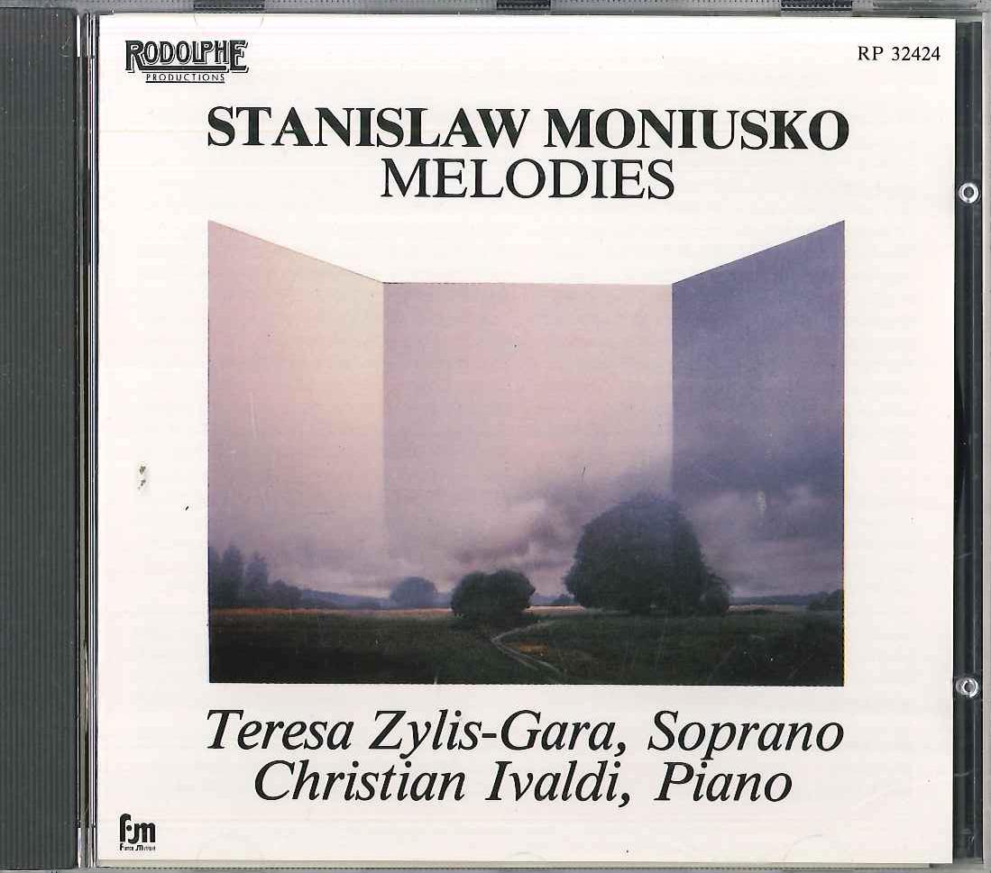 CD TERESA ZYLIS GARA, CHRISTIAN IVALDI - Stanisław Moniuszko Melodies RPC32424 RODOLPHE 1985 France Classical Used
CD TERESA ZYLIS GARA, CHRISTIAN IVALDI - Stanisław Moniuszko Melodies RPC32424 RODOLPHE 1985 France Classical Used