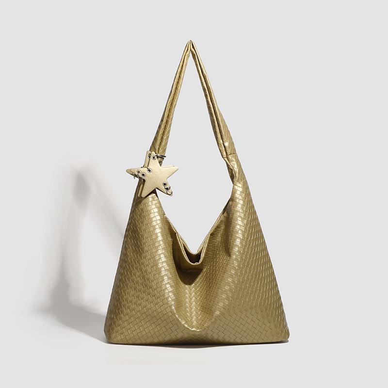 Lazy bag niche sewer bag woven capacity bag hand-designed new underarm 2025 large-capacity bucket holder золотой
Lazy bag niche sewer bag woven capacity bag hand-designed new underarm 2025 large-capacity bucket holder золотой