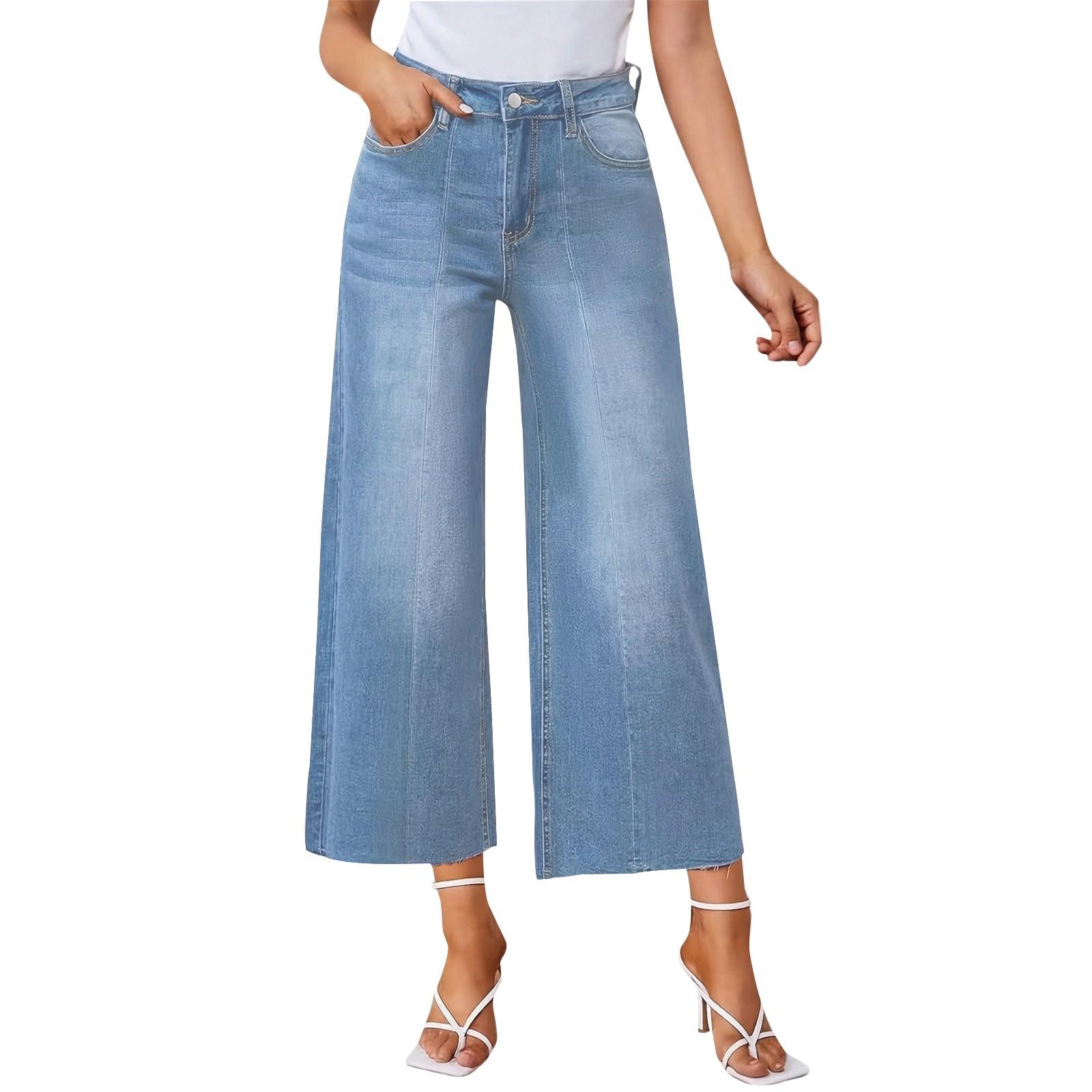 Женские джинсовые классические универсальные модные брюки с высокой талией S
Женские джинсовые классические универсальные модные брюки с высокой талией S