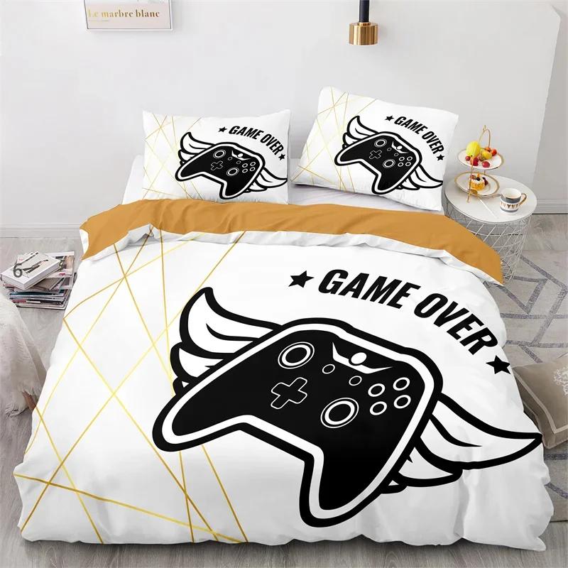 Gaming Beding Set Twin Ful Sized Dimensions Children Kids Gamepad Soft Duvet Cover For Young Boys Girl Bedrom Decor Polyester Game Controler Warm 100*200cm Single
Gaming Beding Set Twin Ful Sized Dimensions Children Kids Gamepad Soft Duvet Cover For Young Boys Girl Bedrom Decor Polyester Game Controler Warm 100*200cm Single