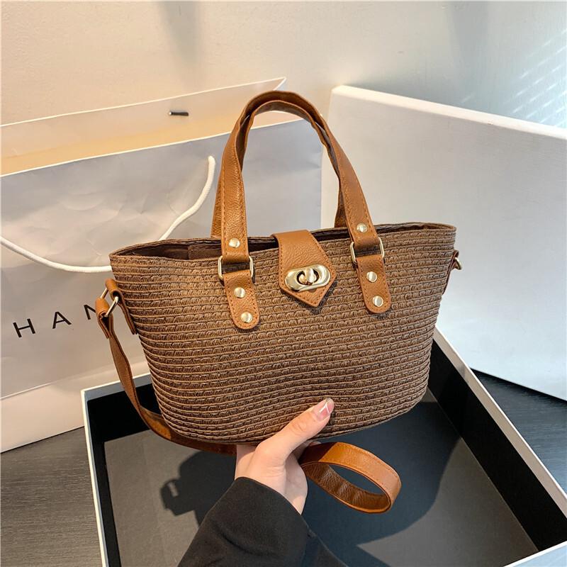 Женская соломенная сумка через плечо в стиле пэчворк контрастного цвета, сумка через плечо в стиле вестерн
Женская соломенная сумка через плечо в стиле пэчворк контрастного цвета, сумка через плечо в стиле вестерн