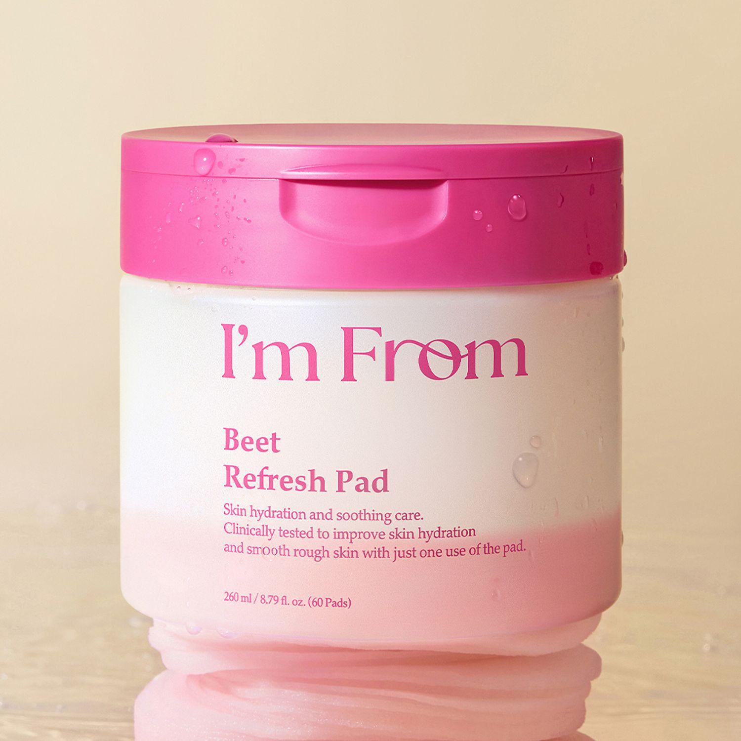I M FROM Beet Refresh pad, Nourishing, Korean Cosmetics, Kbeauty, sample
I M FROM Beet Refresh pad, Nourishing, Korean Cosmetics, Kbeauty, sample