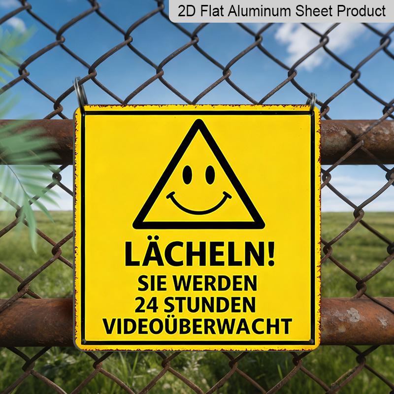 2D Flat, 1pc, Retro Metal Sign, Decorative Plaque and Ornament, Safety Warning Theme, Humorous Style, Suitable for Decorating Yards, Garages 20*20cm
2D Flat, 1pc, Retro Metal Sign, Decorative Plaque and Ornament, Safety Warning Theme, Humorous Style, Suitable for Decorating Yards, Garages 20*20cm