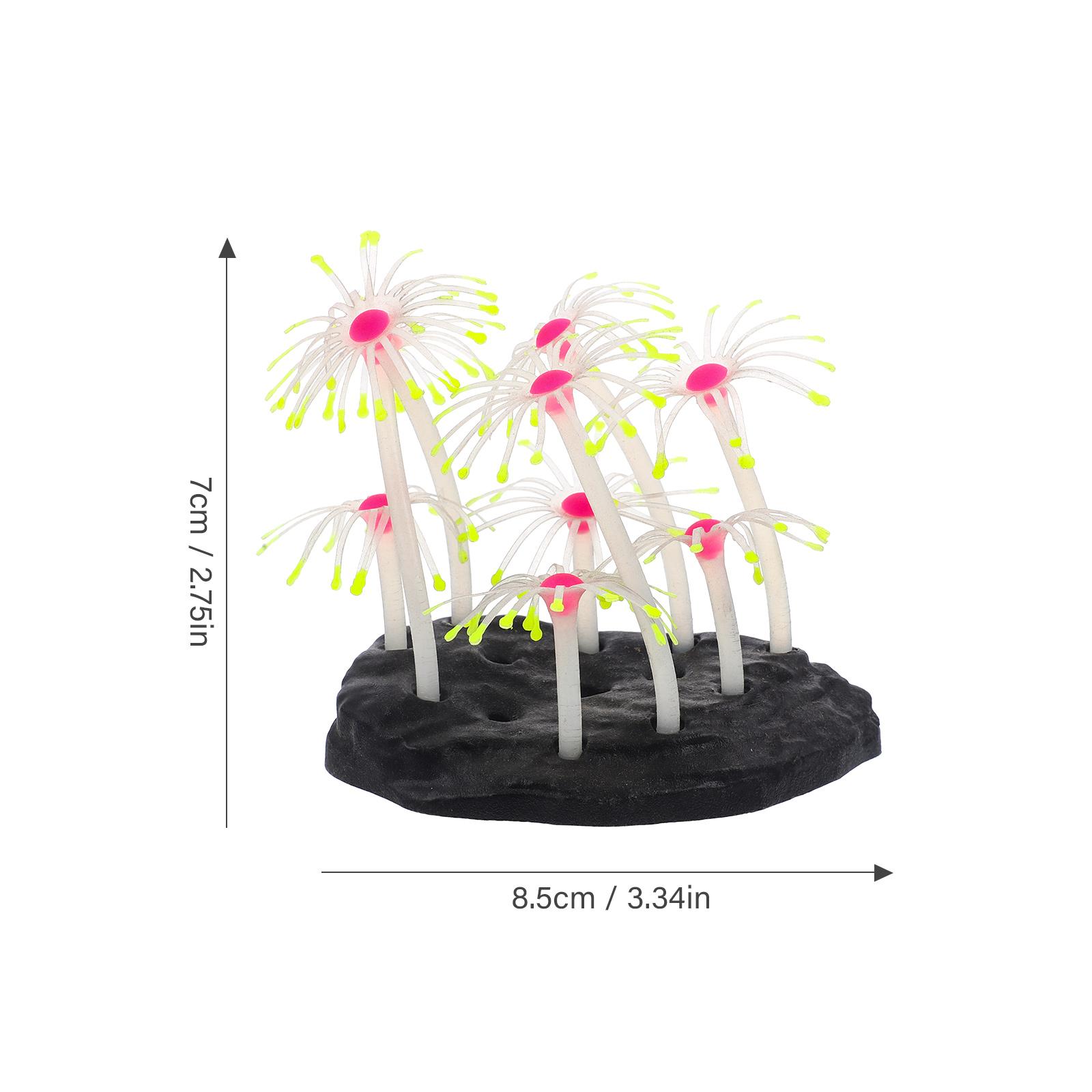 Silicone Night for Luminous Anemone Fish Tank Size Realistic Sea Artificial Anemone For Aquarium Decor Aquarium жовтий
Silicone Night for Luminous Anemone Fish Tank Size Realistic Sea Artificial Anemone For Aquarium Decor Aquarium жовтий