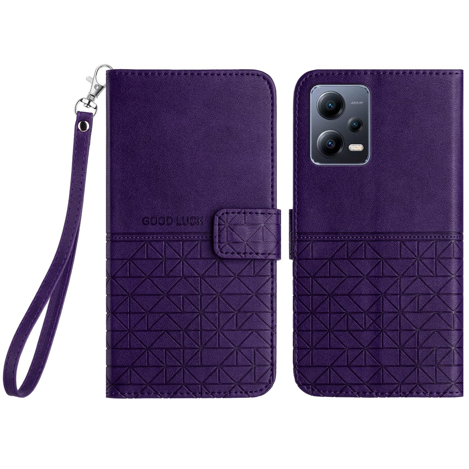 Microfiber Leather Case for Xiaomi Redmi Note 12 Pro 5G/12 Pro Speed 5G/Poco X5 Pro 5G Imprinted Stand Wallet Phone Cover Purple
Microfiber Leather Case for Xiaomi Redmi Note 12 Pro 5G/12 Pro Speed 5G/Poco X5 Pro 5G Imprinted Stand Wallet Phone Cover Purple