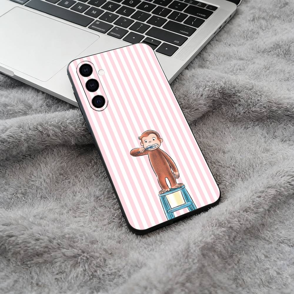 C-Curious- G-George the Monkey Soft Silicone phone Case for Samsung Galaxy A73/A71/A72/A70/A53/A52/A51 - Black Samsung a40
C-Curious- G-George the Monkey Soft Silicone phone Case for Samsung Galaxy A73/A71/A72/A70/A53/A52/A51 - Black Samsung a40