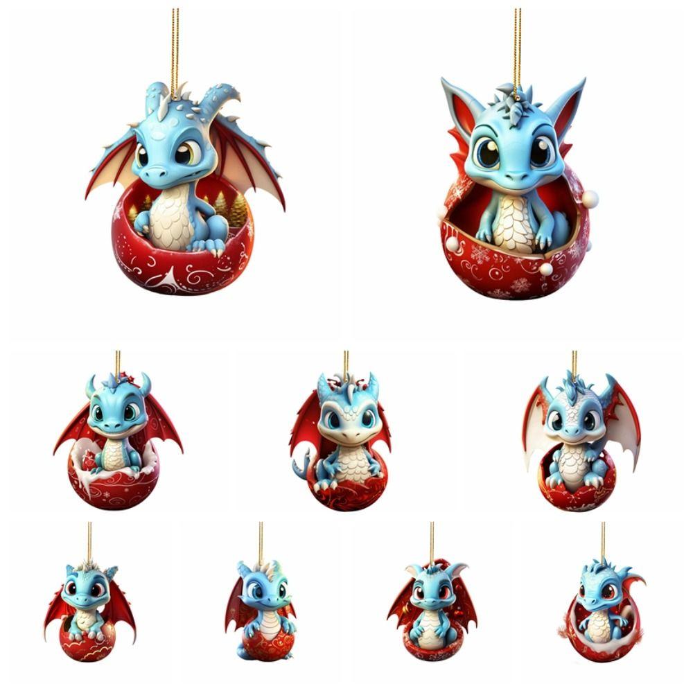 Lifelike Flying Dragon Baby Pendant Cartoon Acrylic Dragon Pendant Dragon Car Ornament New Year 6
Lifelike Flying Dragon Baby Pendant Cartoon Acrylic Dragon Pendant Dragon Car Ornament New Year 6