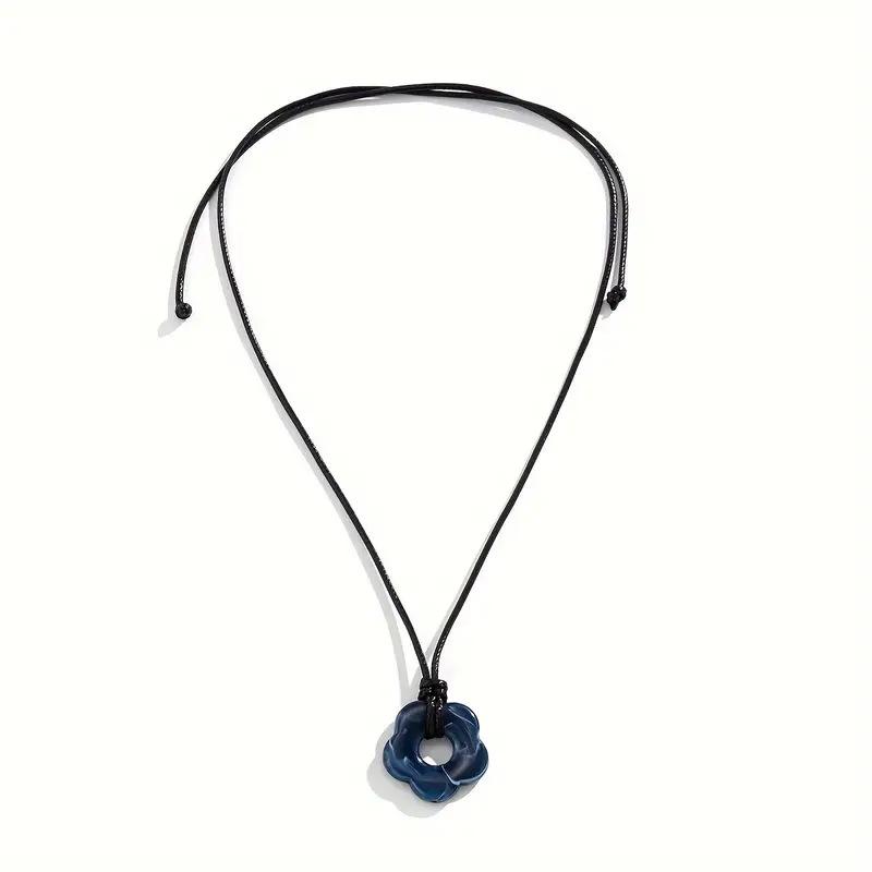 1pc Floral Necklace Acrylic Flower Pendant Neckchain Fashion Jewelry Gift for Women
1pc Floral Necklace Acrylic Flower Pendant Neckchain Fashion Jewelry Gift for Women