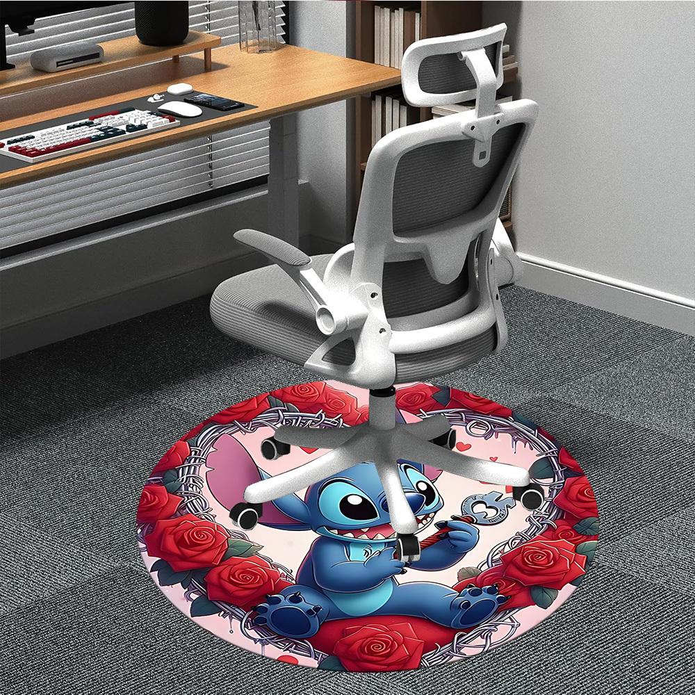 1pc Stitch Heart Chair Carpet for Office, Non-slip, Soft and Durable Office Rug, Perfect for Office yy251226063 80cm by 80cm
1pc Stitch Heart Chair Carpet for Office, Non-slip, Soft and Durable Office Rug, Perfect for Office yy251226063 80cm by 80cm