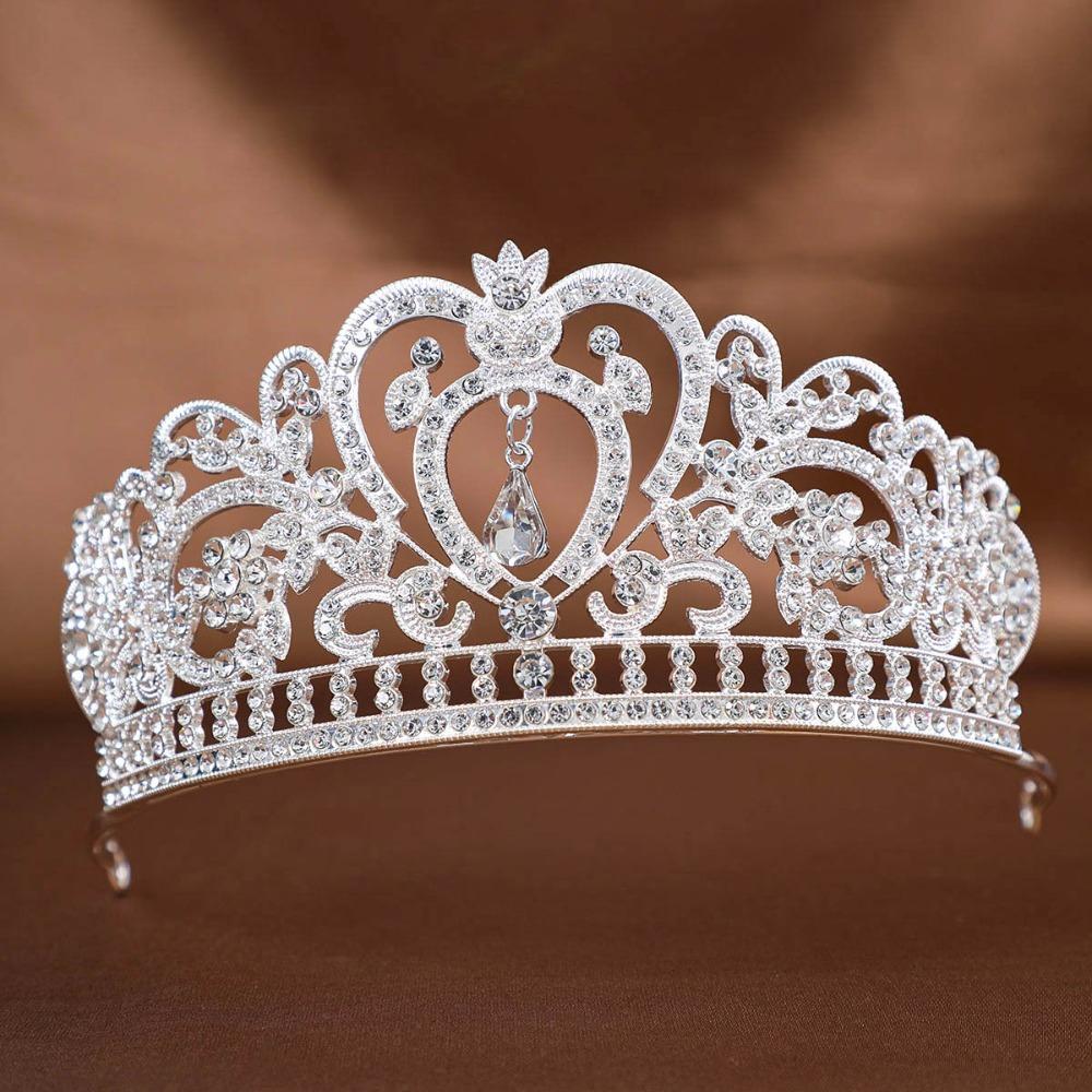 Fashion Crystal Rhinestone Tiaras Head Jewelry Lightweight Queen Princess Diadems Headdress Luxurious Wedding Bride Crowns Prom срібний
Fashion Crystal Rhinestone Tiaras Head Jewelry Lightweight Queen Princess Diadems Headdress Luxurious Wedding Bride Crowns Prom срібний