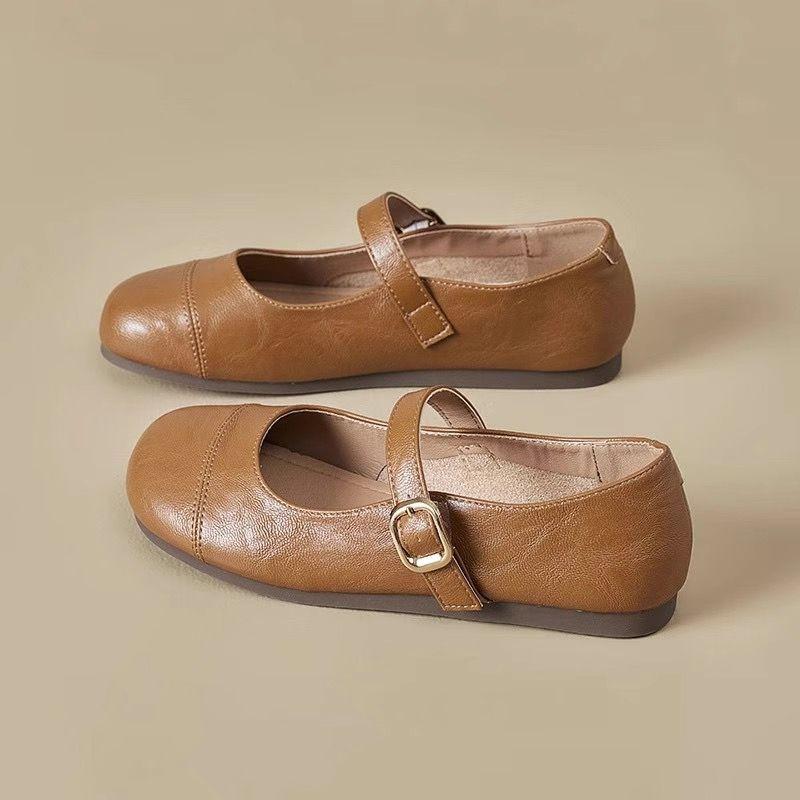 Soft-soled Single Shoes Autumn New Square-toe Shallow-mouth Splicing One-band Anti-slip Wear-resistant Low-top Shoes 40 коричневий
Soft-soled Single Shoes Autumn New Square-toe Shallow-mouth Splicing One-band Anti-slip Wear-resistant Low-top Shoes 40 коричневий
