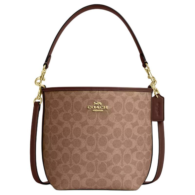 COACH City Bucket 17 Presbyopia All-over Metal Logo Signature Coated Canvas Hand Shoulder Bag Small Women s Tan золотий
COACH City Bucket 17 Presbyopia All-over Metal Logo Signature Coated Canvas Hand Shoulder Bag Small Women s Tan золотий